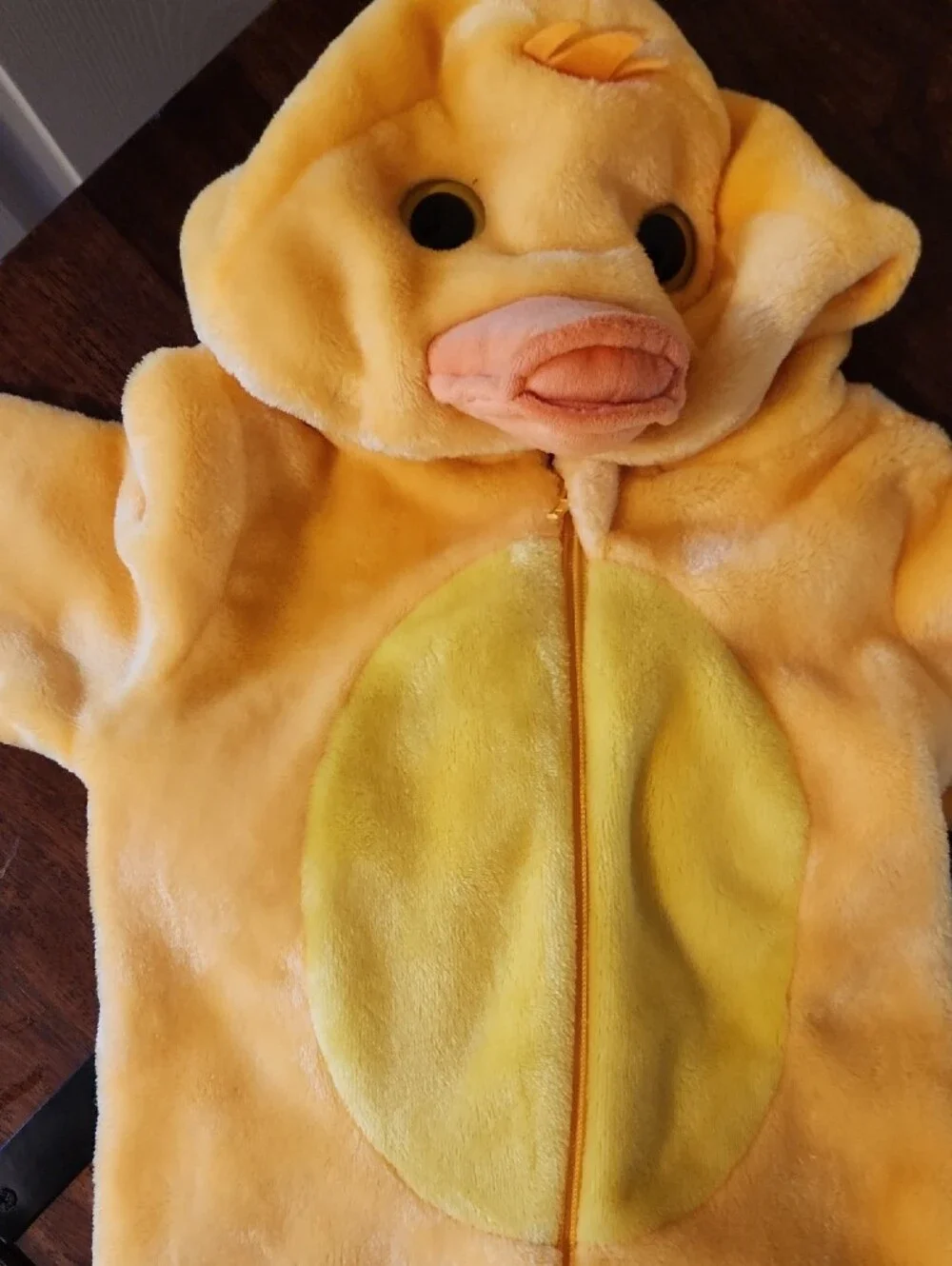 Yellow Plush Duck Toddler Costume